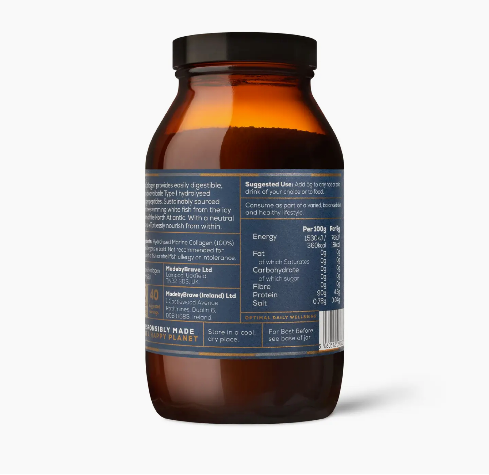 Ancient + Brave Wild Collagen, 200g Jar