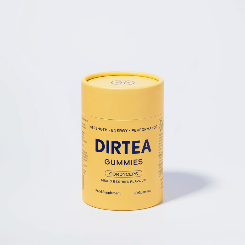 DIRTEA Performance Gummies - Cordyceps, Mixed Berries Flavour