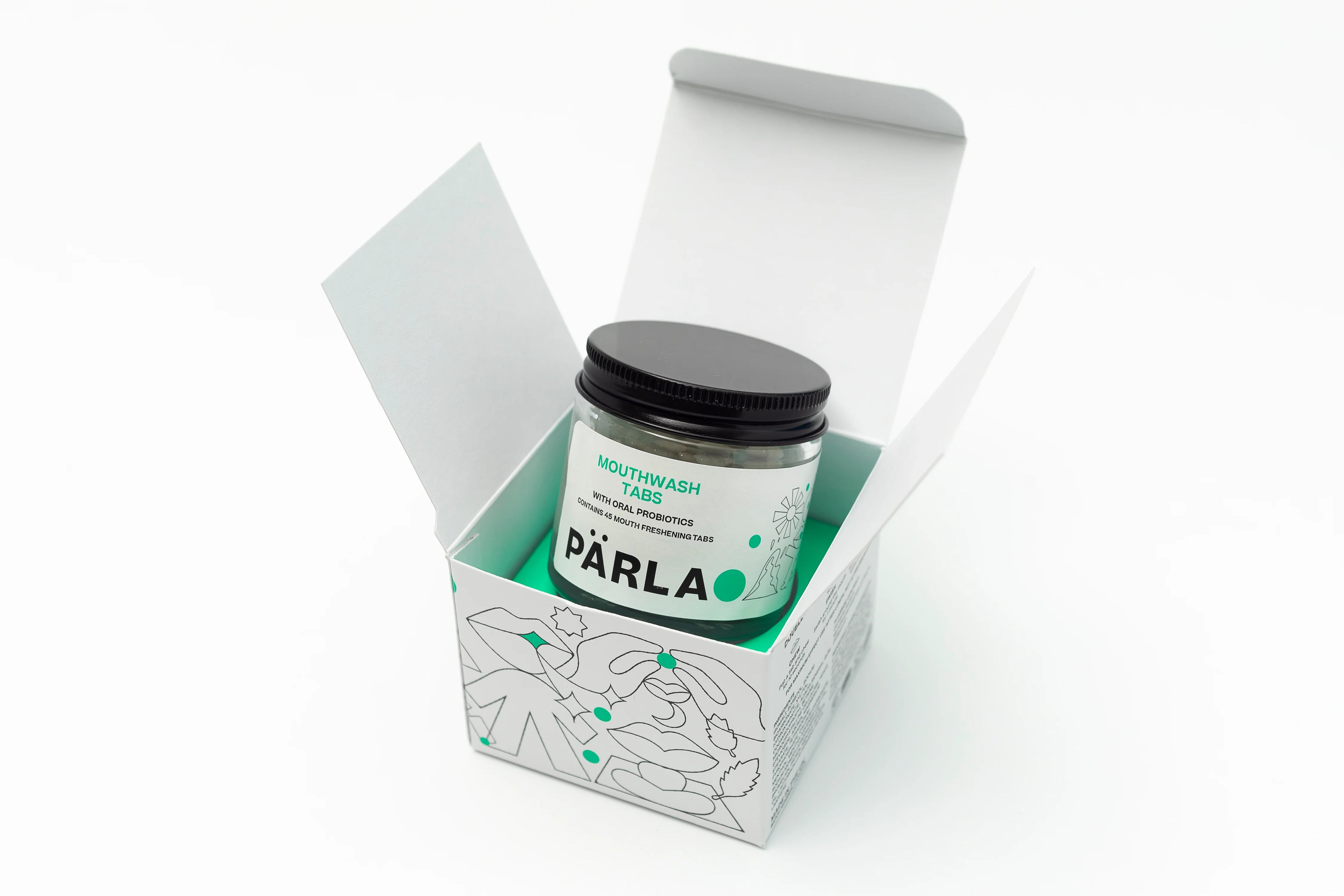 PÄRLA Mouthwash 45 with Oral Probiotics