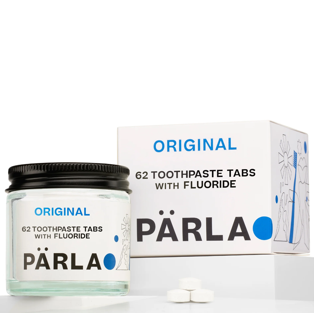 PÄRLA Original Toothpaste Tablets