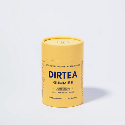 DIRTEA Performance Gummies - Cordyceps, Mixed Berries Flavour