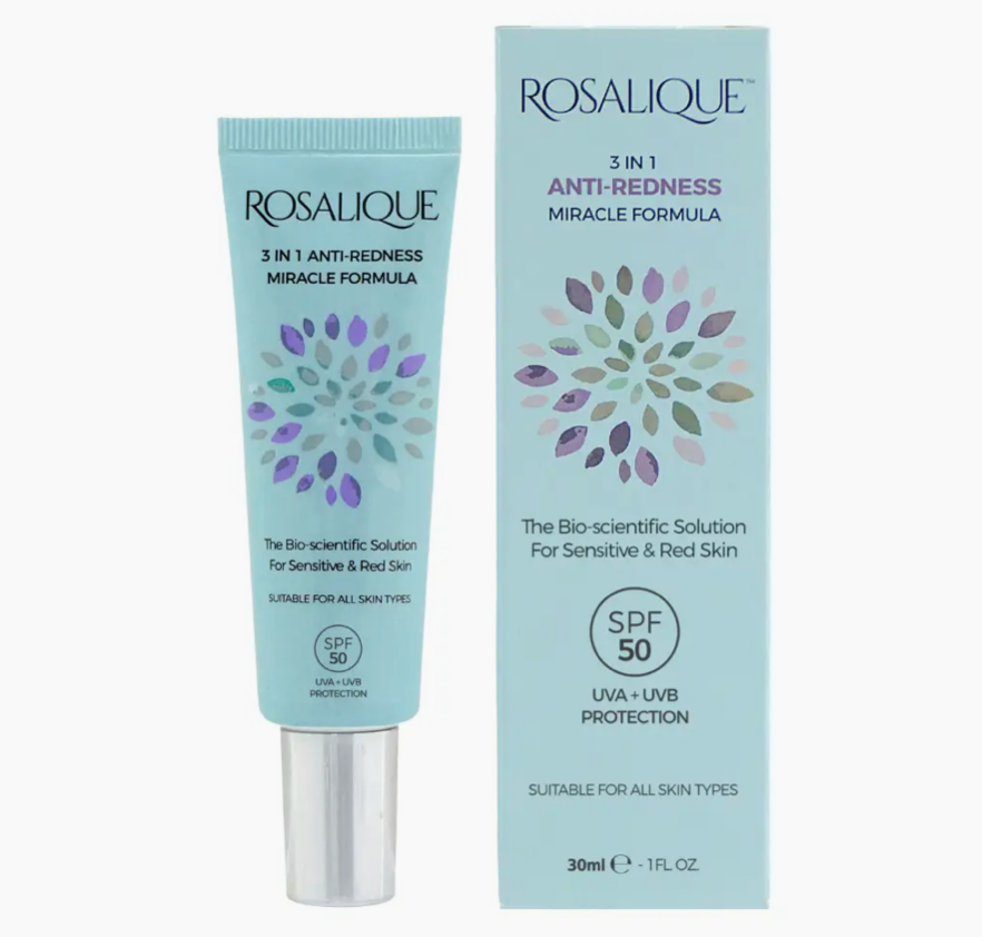 Rosalique 3 in 1 Anti-Redness Miracle Formula SPF50