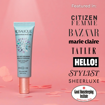 Rosalique 3 in 1 Anti-Redness Miracle Formula SPF50