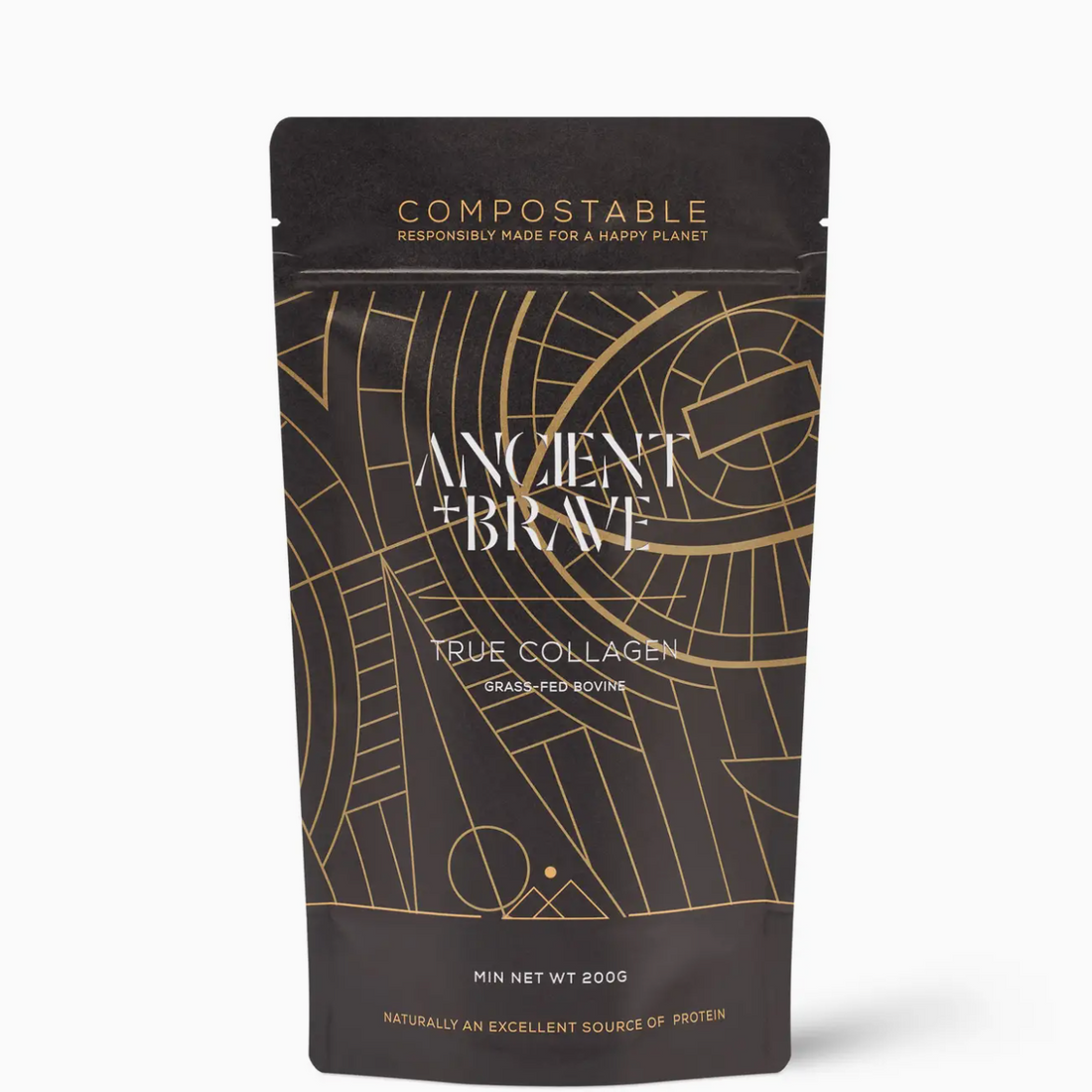Ancient + Brave True Collagen Compostable Pouch