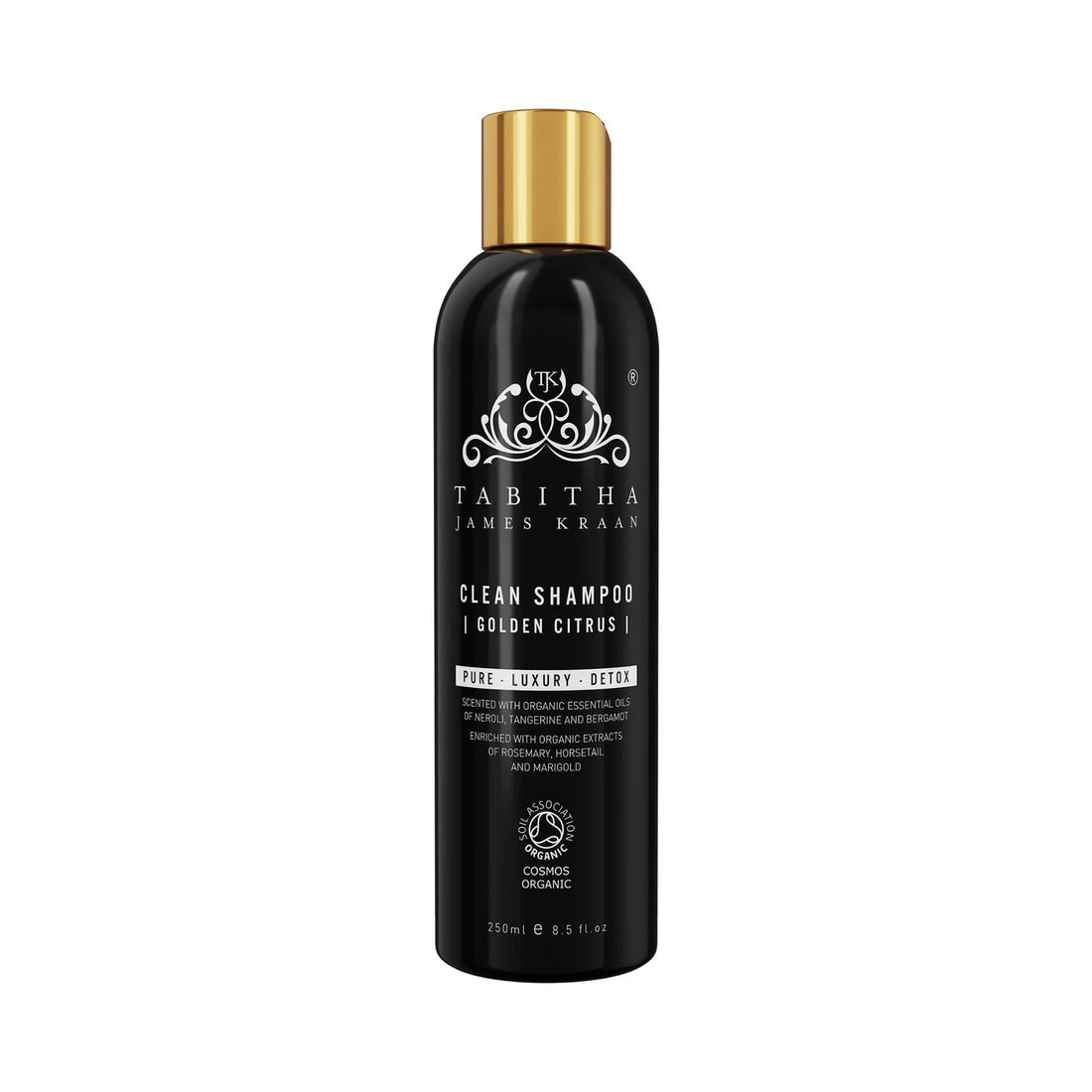 Tabitha James Kraan Clean Shampoo, Golden Citrus, 250ml