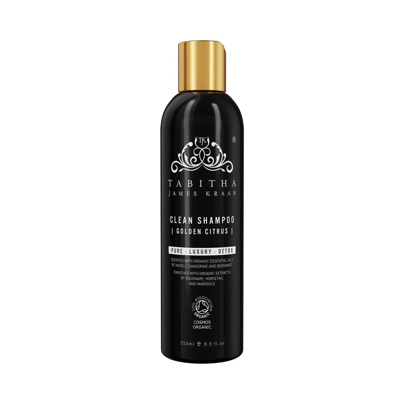 Tabitha James Kraan Clean Shampoo, Golden Citrus, 250ml