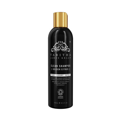Tabitha James Kraan Clean Shampoo, Golden Citrus, 250ml