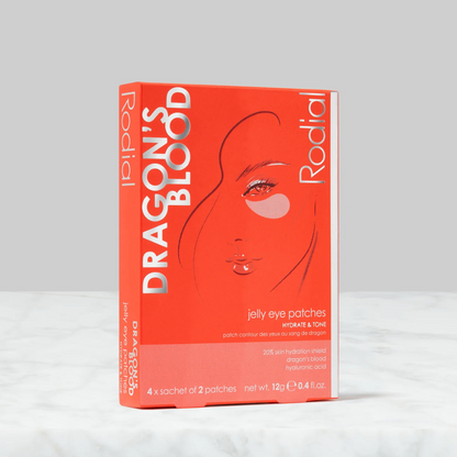 Rodial Dragon’s Blood Jelly Eye Patches - 4x sachets of 2 patches