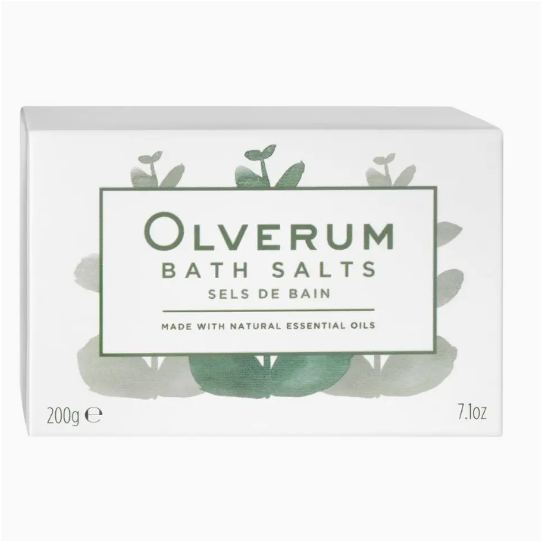 Olverum Mineral Soak Bath Salts, 200g
