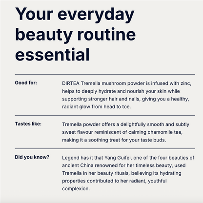 DIRTEA Tremella Beauty Powder - Large Pouch (120 servings)