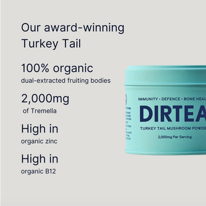 DIRTEA Turkey Tail Mushroom Powder
